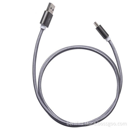 USB 2.0 Type C Nylon Braided Cable N1